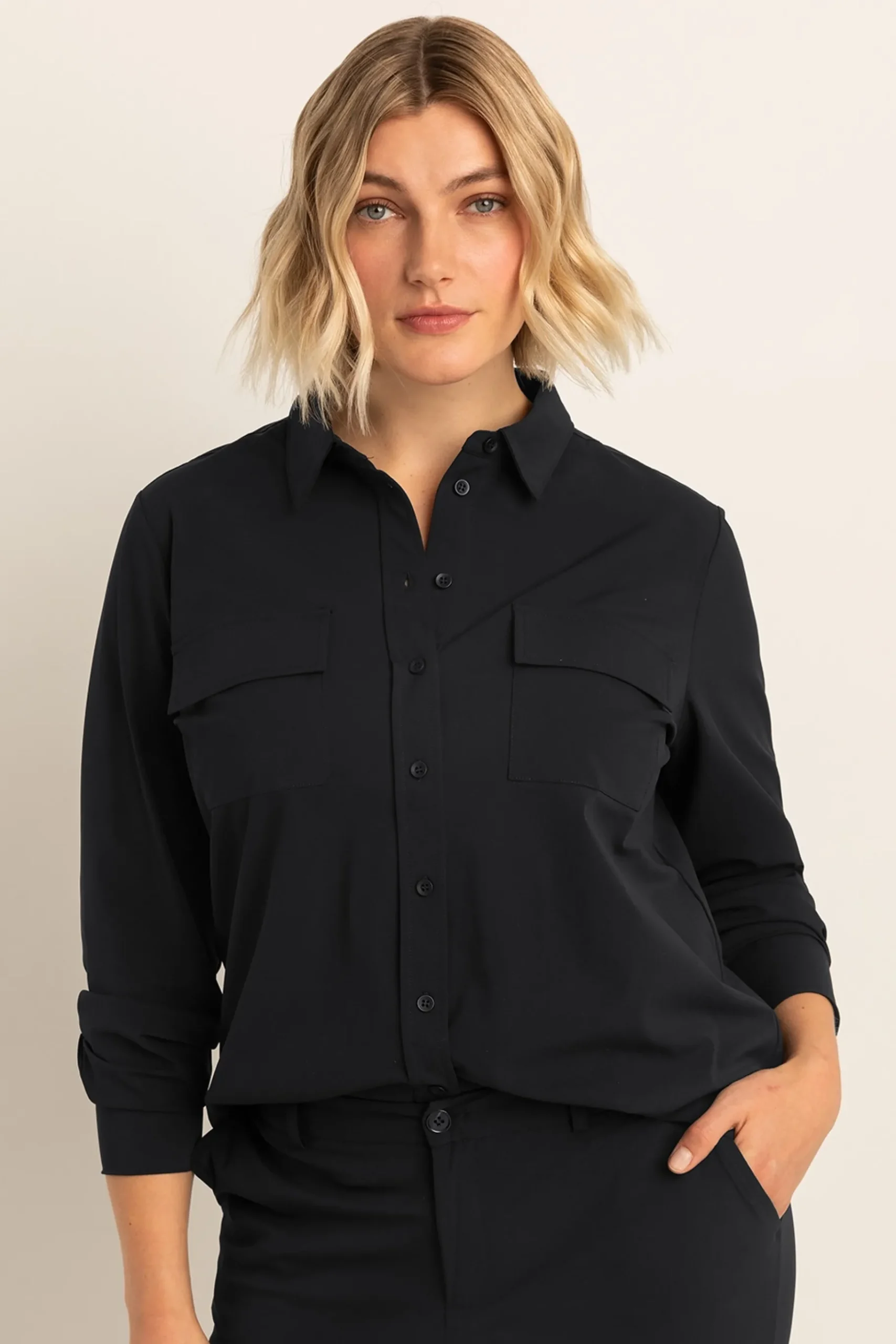 Expresso Blouses^Blouse ZWART