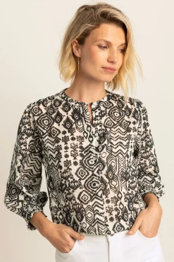 Expresso Blouses^Blouse MIDDEN BRUIN