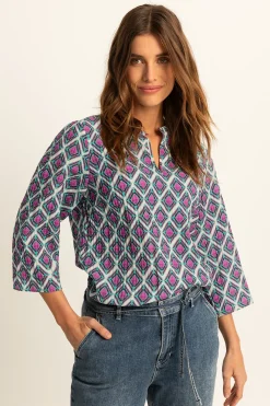 Expresso Blouses^Blouse AQUA-TURQ