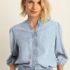 Expresso Blouses^Blouse LIGHT BLUE DENIM