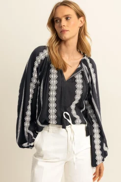 Expresso Blouses^Blouse ZWART