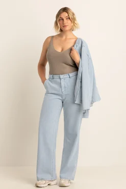 Expresso Broeken^Broek LIGHT BLUE DENIM