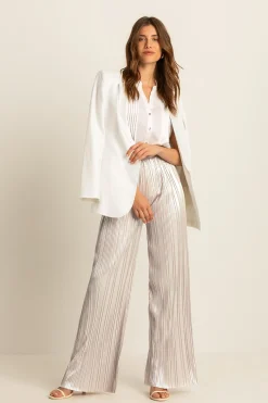 Expresso Broeken^Broek ZILVER