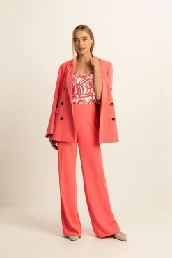 Expresso Broeken^Broek ROOD