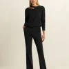 Expresso Broeken^Broek ZWART