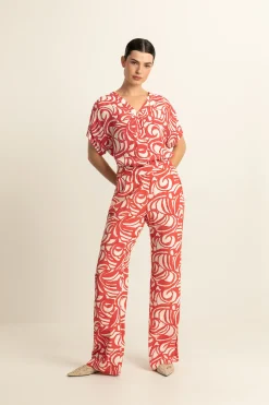 Expresso Broeken^Broek ROOD