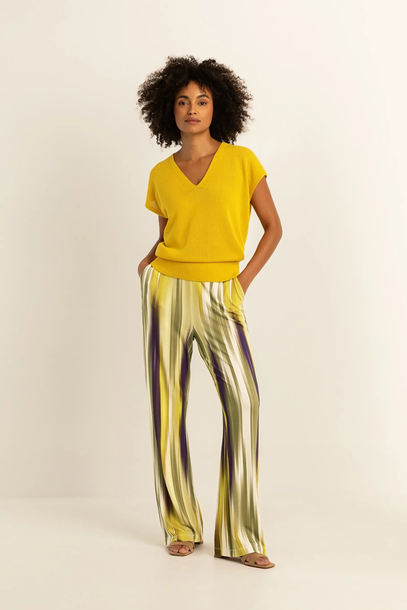 Expresso Broeken^Broek GEEL