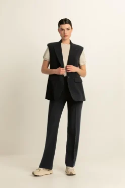Expresso Broeken^Broek ZWART