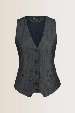 Expresso Blazer - Jasjes^Gilet DARK BLUE DENIM