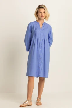 Expresso Vesten | Jurken^Jurk MIDDEN BLAUW