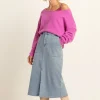 Expresso Rokken^Rok LIGHT BLUE DENIM