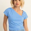 Expresso Tops^Top MIDDEN BLAUW
