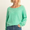 Expresso Truien | Knitwear^Trui AQUA-TURQ