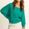 Expresso Truien | Knitwear^Trui AQUA-TURQ