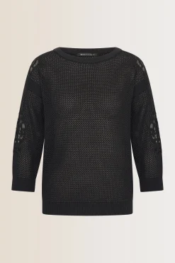 Expresso Truien | Knitwear^Trui ZWART
