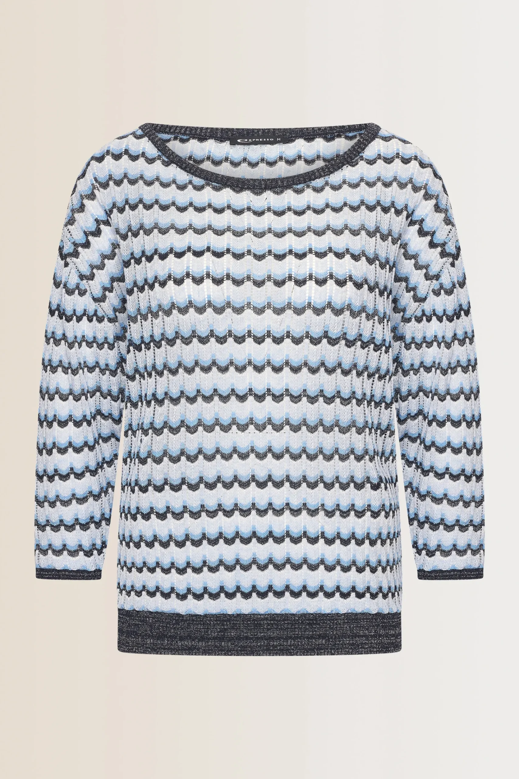 Expresso Truien | Knitwear^Trui MIDDEN BLAUW