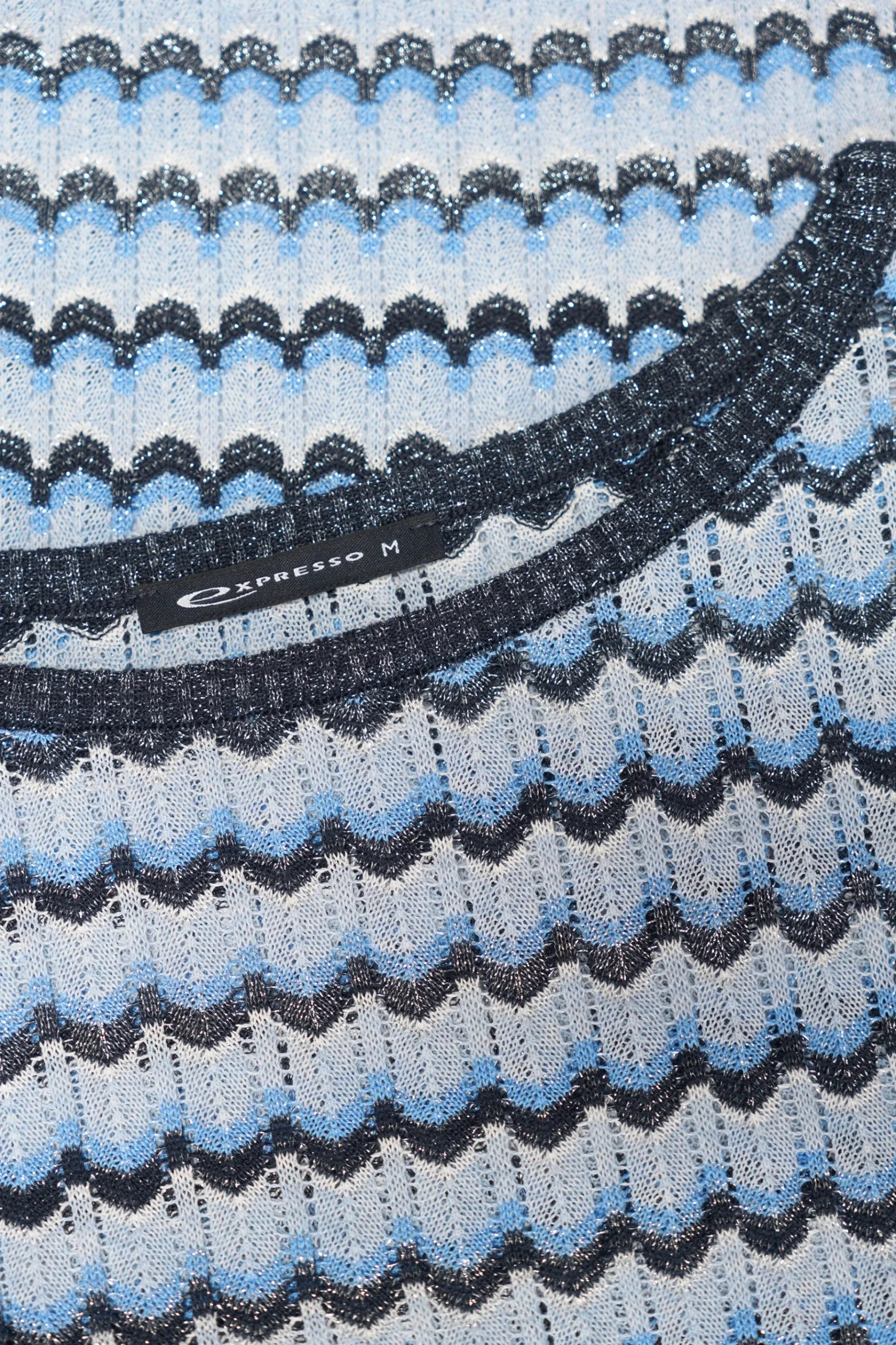 Expresso Truien | Knitwear^Trui MIDDEN BLAUW